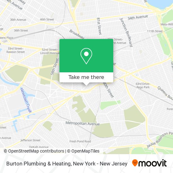 Burton Plumbing & Heating map