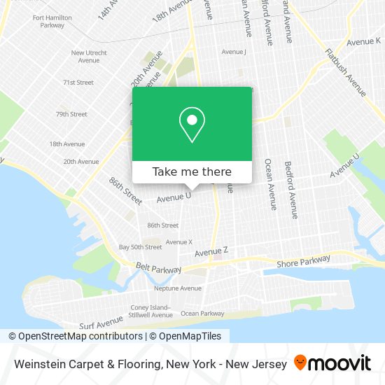 Weinstein Carpet & Flooring map