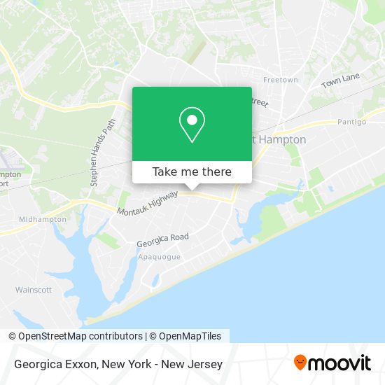 Mapa de Georgica Exxon