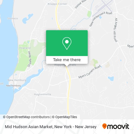 Mapa de Mid Hudson Asian Market