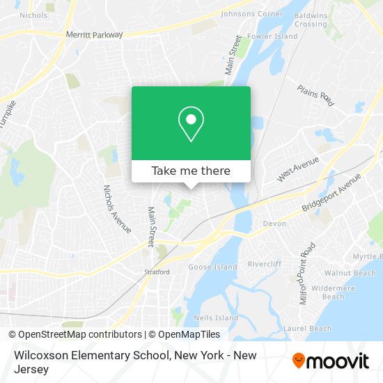 Wilcoxson Elementary School map