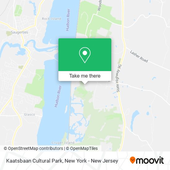 Kaatsbaan Cultural Park map