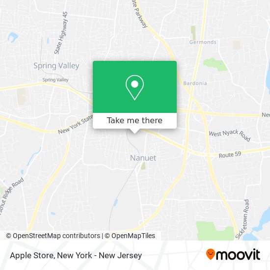 Apple Store map