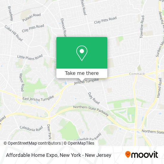 Affordable Home Expo map