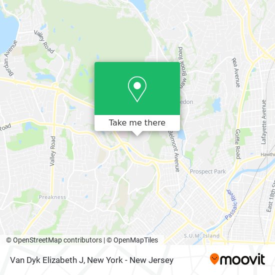 Van Dyk Elizabeth J map