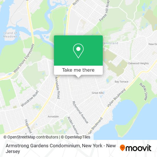 Armstrong Gardens Condominium map