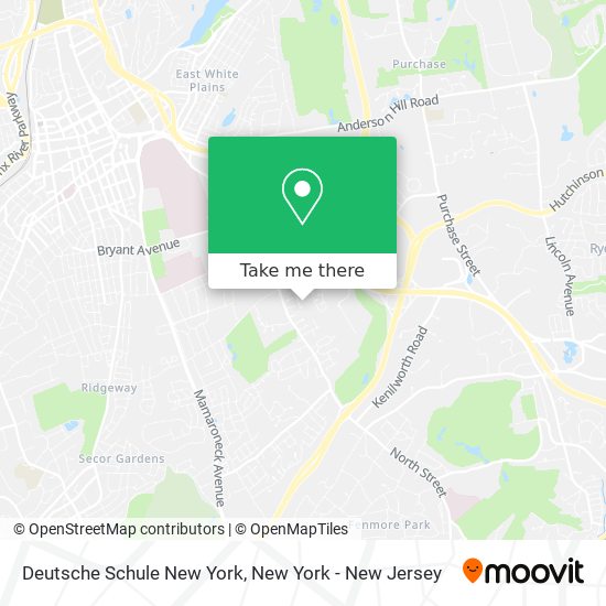 Mapa de Deutsche Schule New York