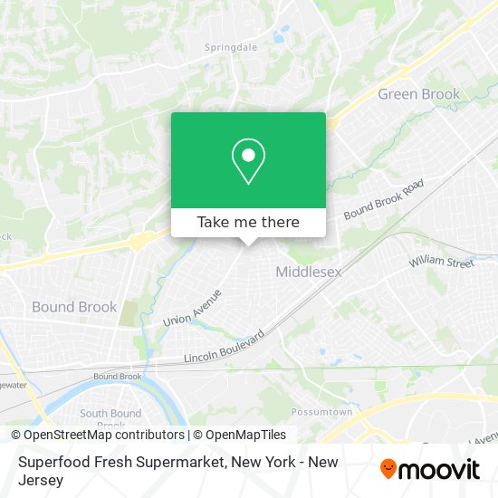 Superfood Fresh Supermarket map