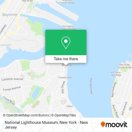 National Lighthouse Museum map