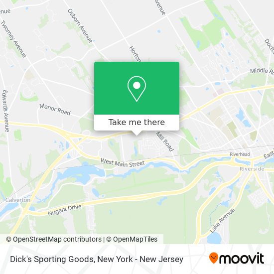 Mapa de Dick's Sporting Goods