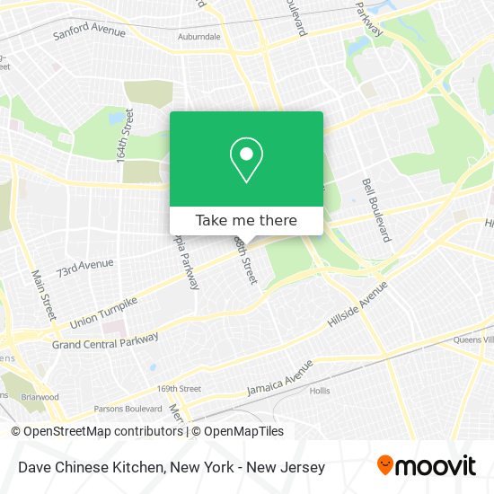 Mapa de Dave Chinese Kitchen