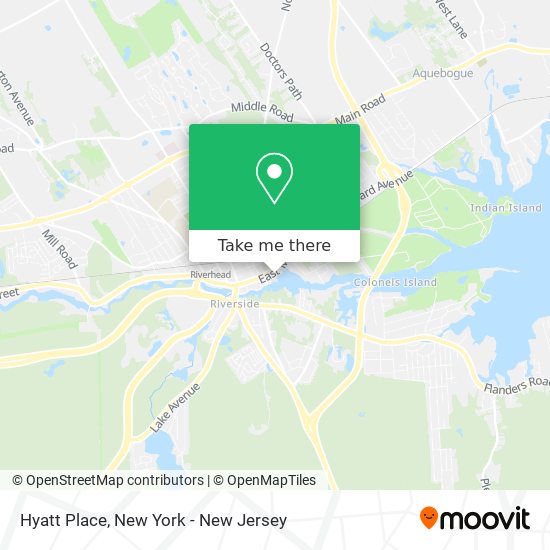 Hyatt Place map