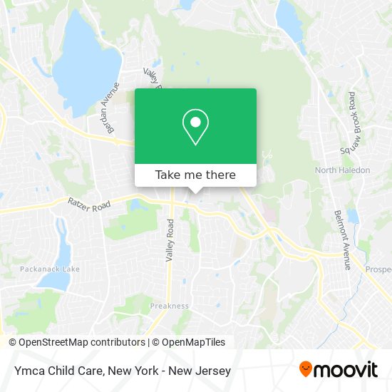 Ymca Child Care map