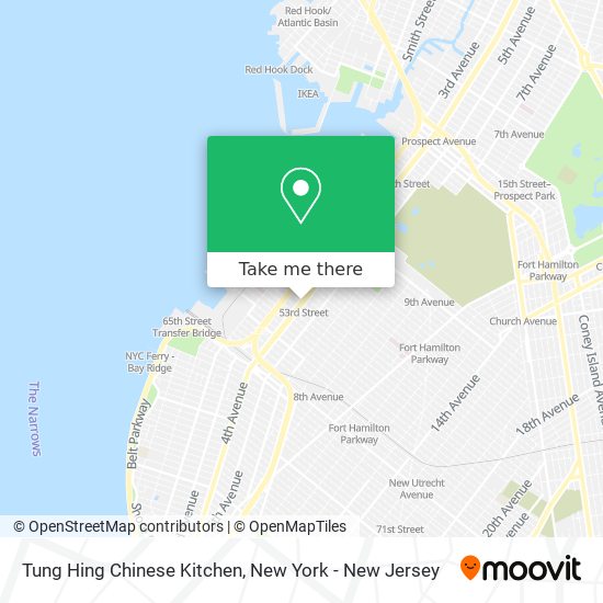 Mapa de Tung Hing Chinese Kitchen