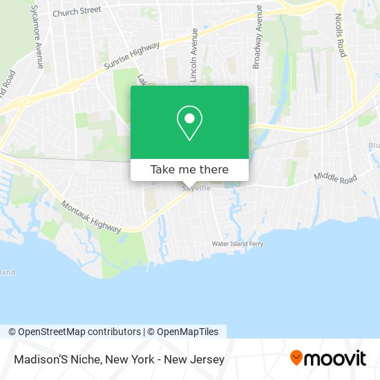 Madison’S Niche map