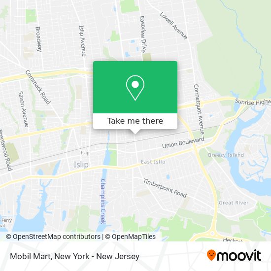 Mobil Mart map