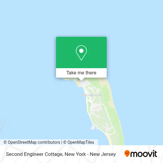 Second Engineer Cottage map
