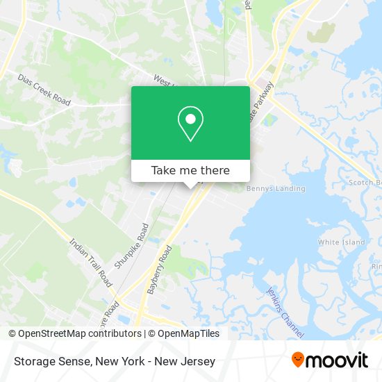 Storage Sense map