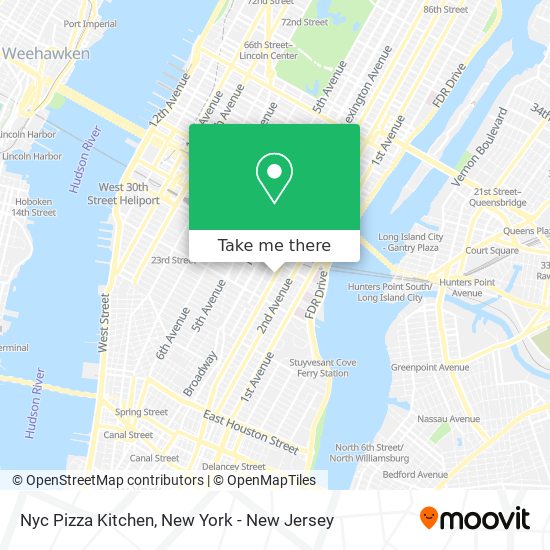 Nyc Pizza Kitchen map