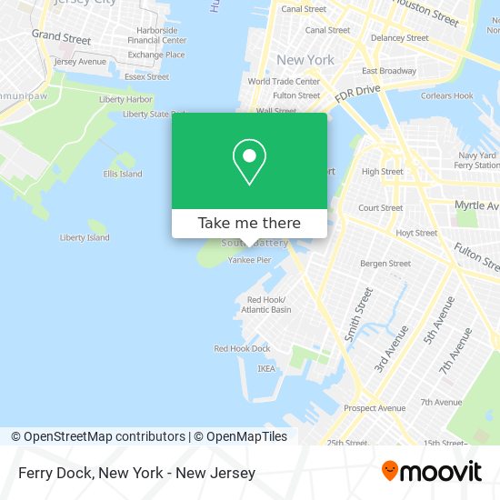 Mapa de Ferry Dock