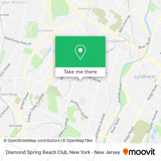 Mapa de Diamond Spring Beach Club