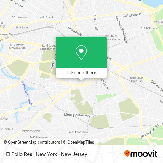 El Pollo Real map