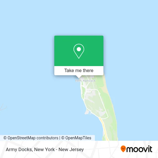 Army Docks map
