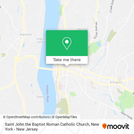 Mapa de Saint John the Baptist Roman Catholic Church