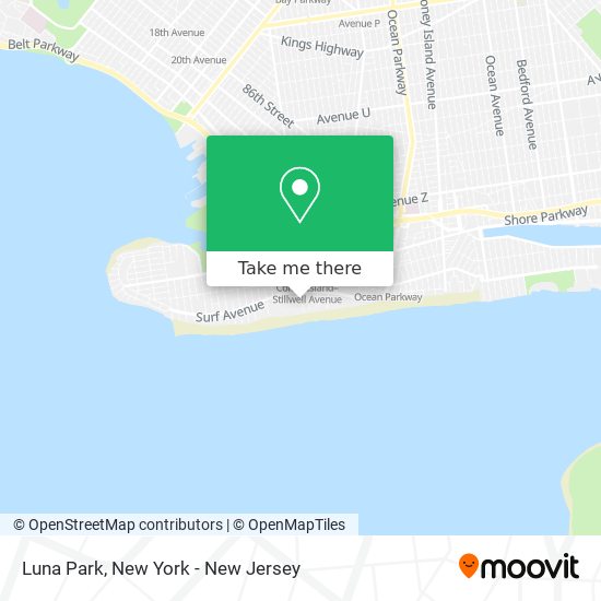 Mapa de Luna Park