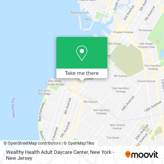 Mapa de Wealthy Health Adult Daycare Center