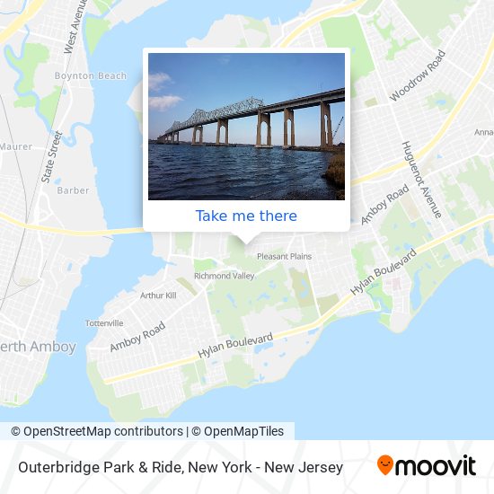 Mapa de Outerbridge Park & Ride