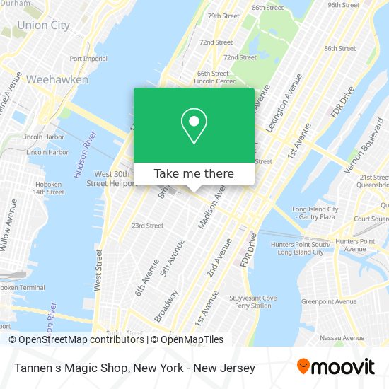 Tannen s Magic Shop map
