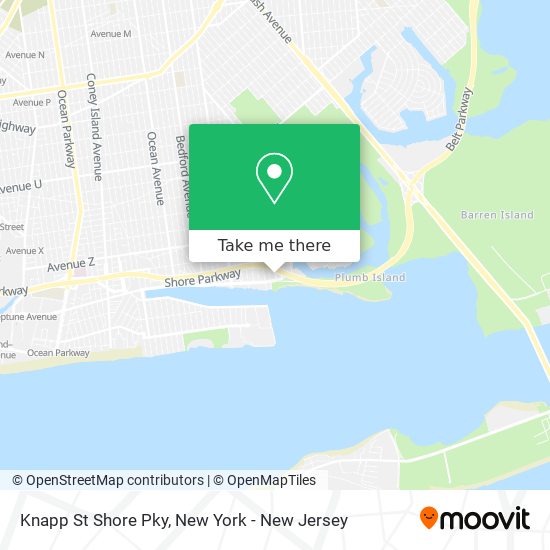 Mapa de Knapp St Shore Pky