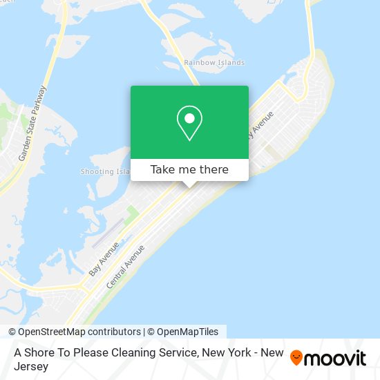 Mapa de A Shore To Please Cleaning Service