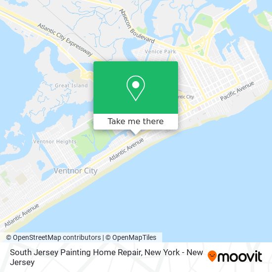 Mapa de South Jersey Painting Home Repair