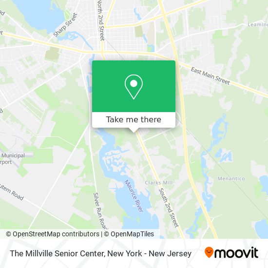 Mapa de The Millville Senior Center