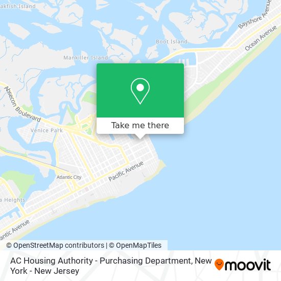 AC Housing Authority - Purchasing Department map