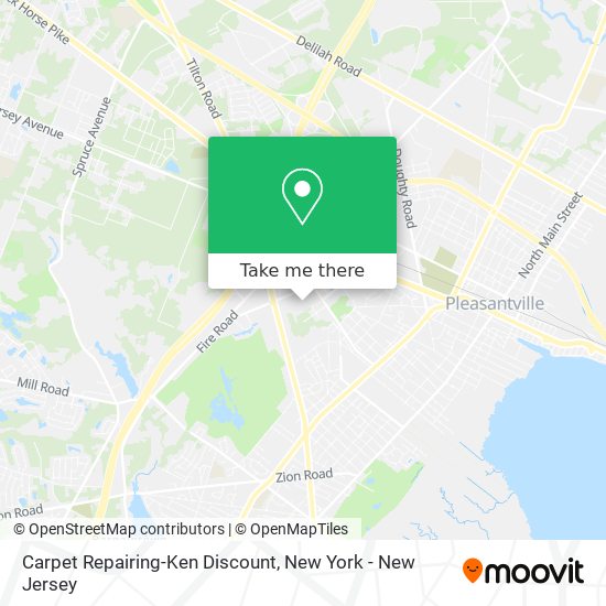 Carpet Repairing-Ken Discount map