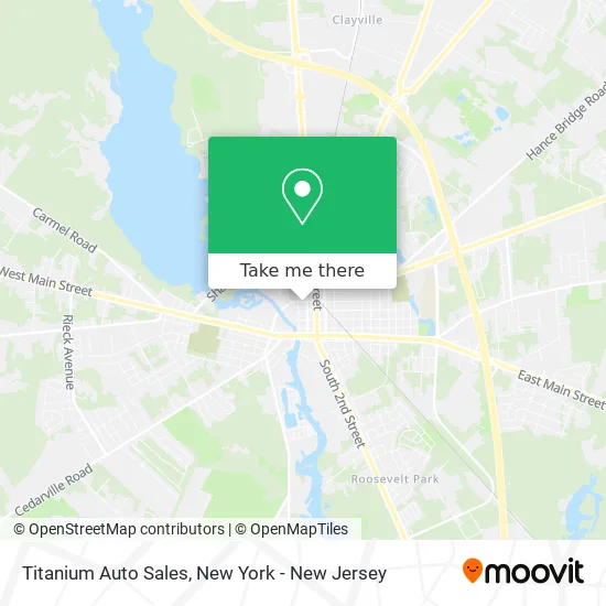 Titanium Auto Sales map