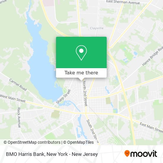 BMO Harris Bank map