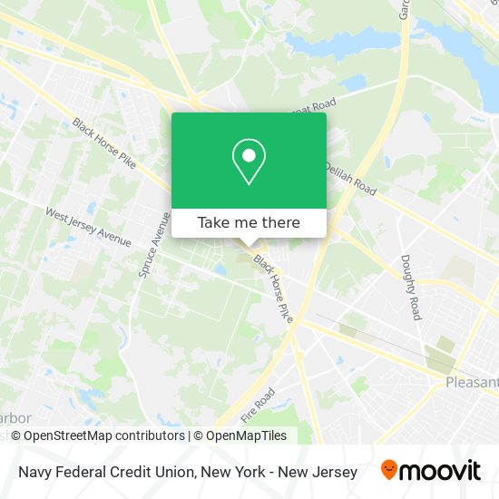 Navy Federal Credit Union map