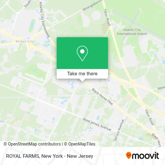 ROYAL FARMS map