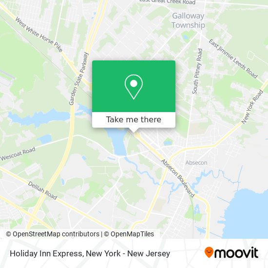 Holiday Inn Express map