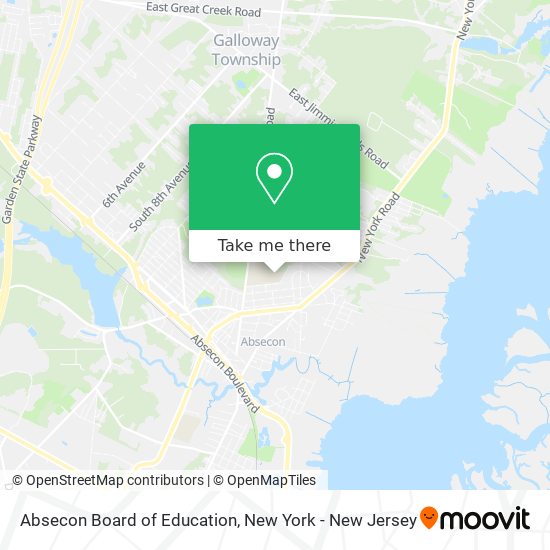 Mapa de Absecon Board of Education