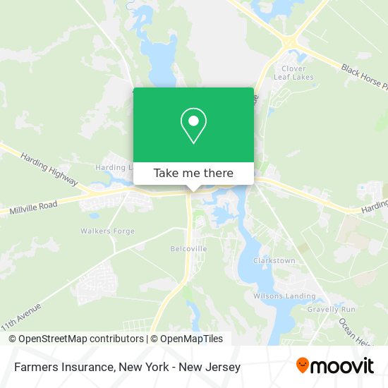 Farmers Insurance map