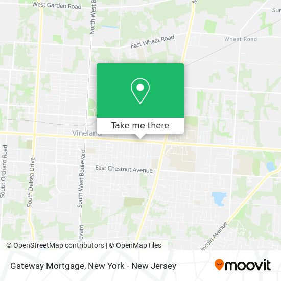 Gateway Mortgage map