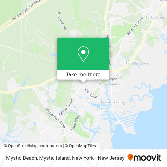 Mystic Beach, Mystic Island map