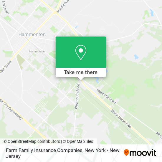Mapa de Farm Family Insurance Companies