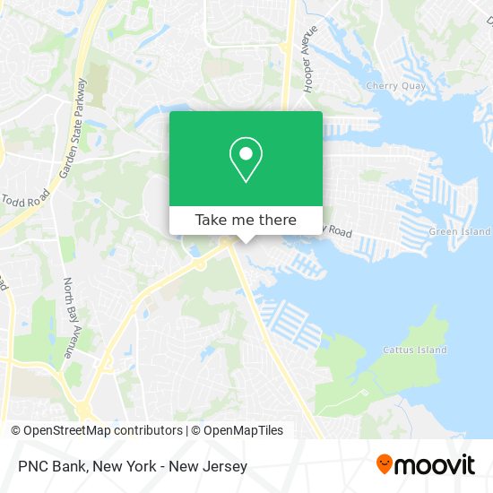 PNC Bank map