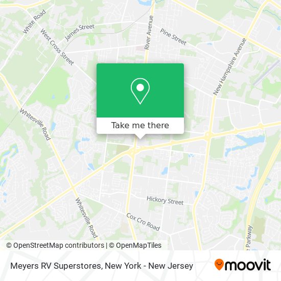 Meyers RV Superstores map